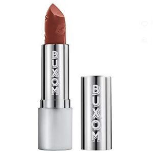 Buxom Full Force Plumping Lipstick in Popstar (Cinnamon Brown Nude) NWOT